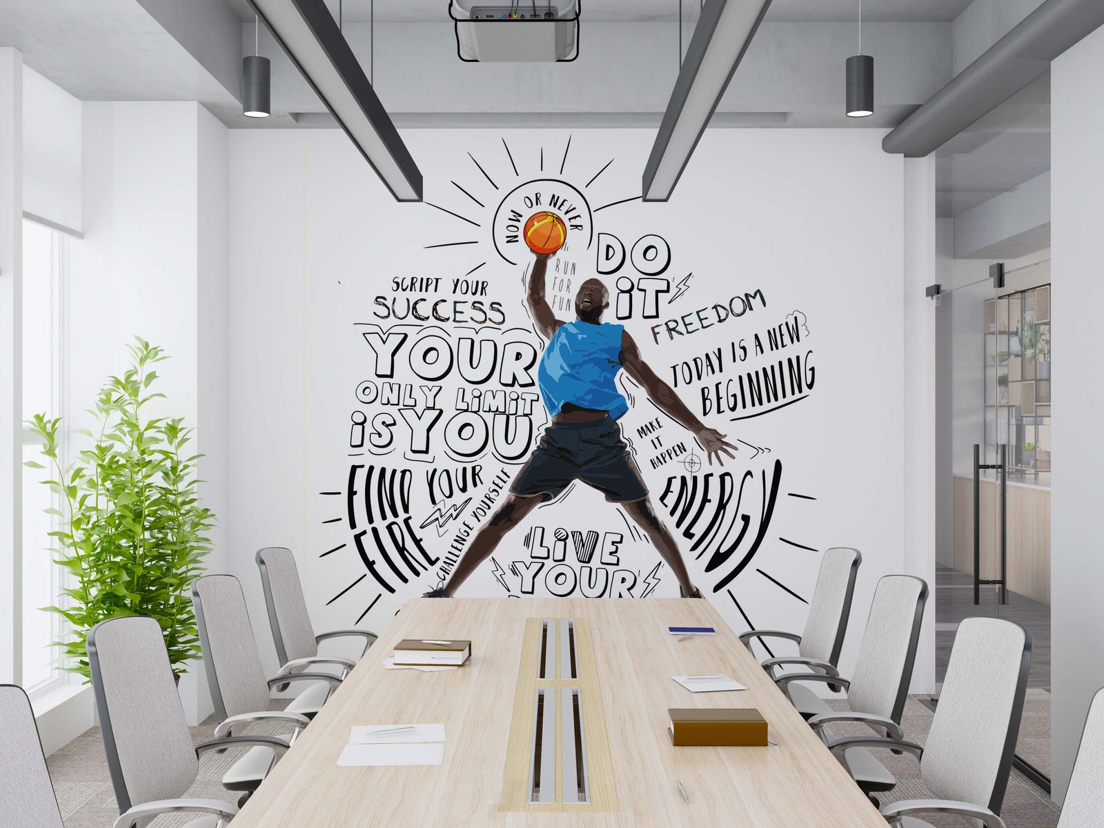 Kotak Life office environmental branding