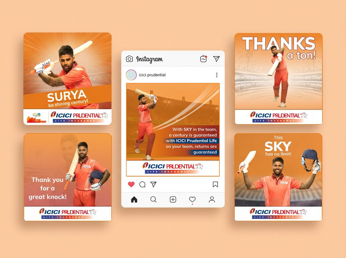 ICICI Prudential Mr. 360 campaign with Suryakumar Yadav